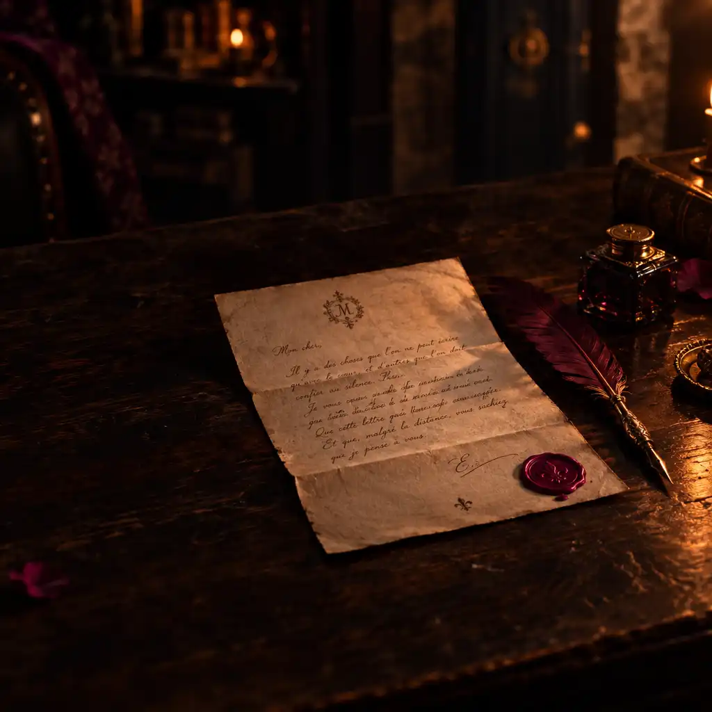 Illustration du chapitre secret La lettre cachée